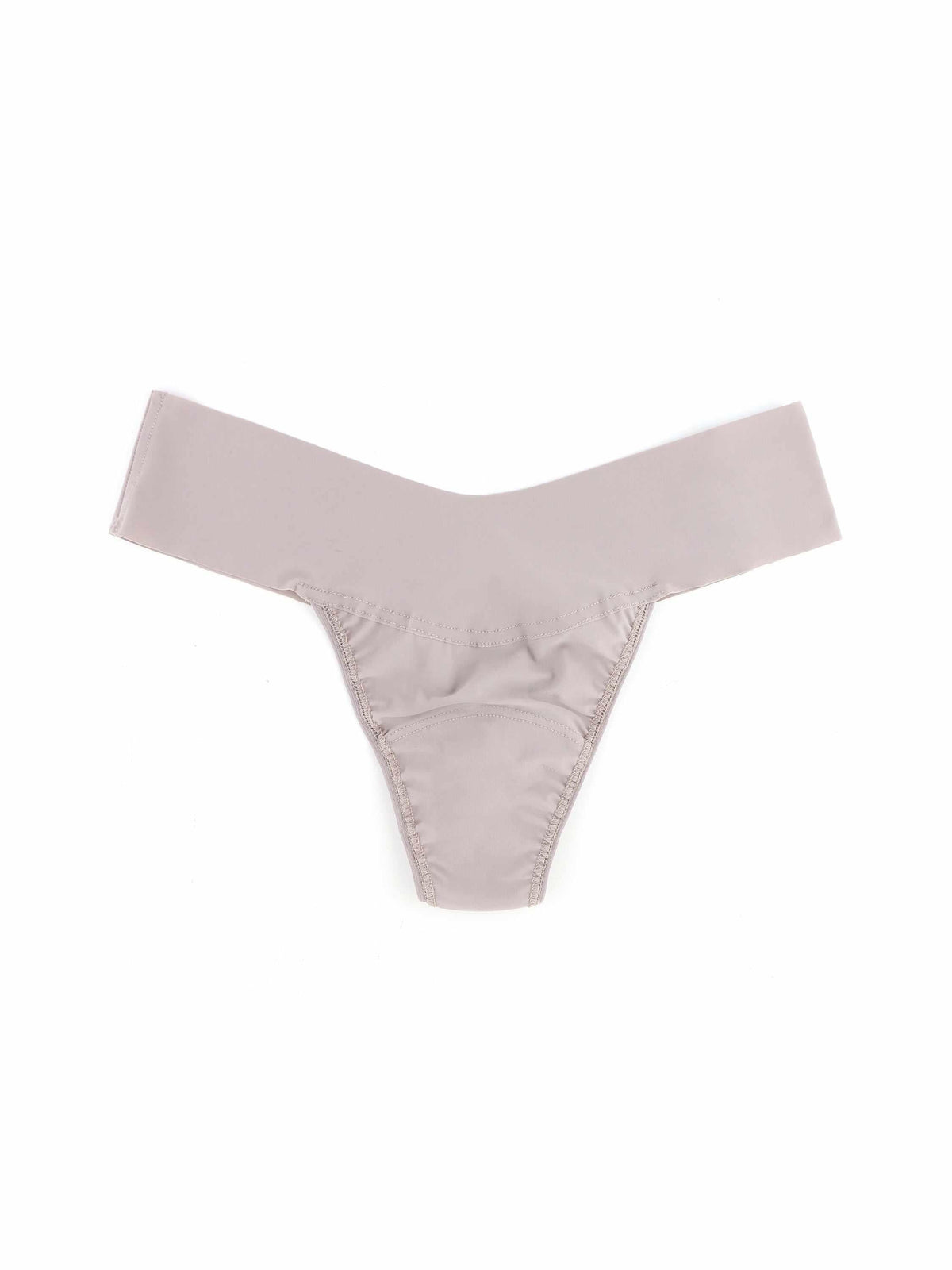 Hanky Panky BreatheSoft™ Natural Rise Thong Evening Grey