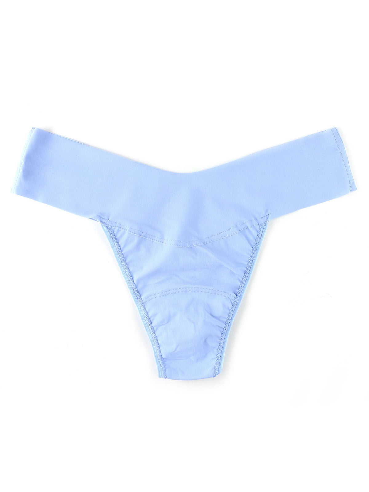 Hanky Panky BreatheSoft™ Natural Rise Thong Fresh Air Blue