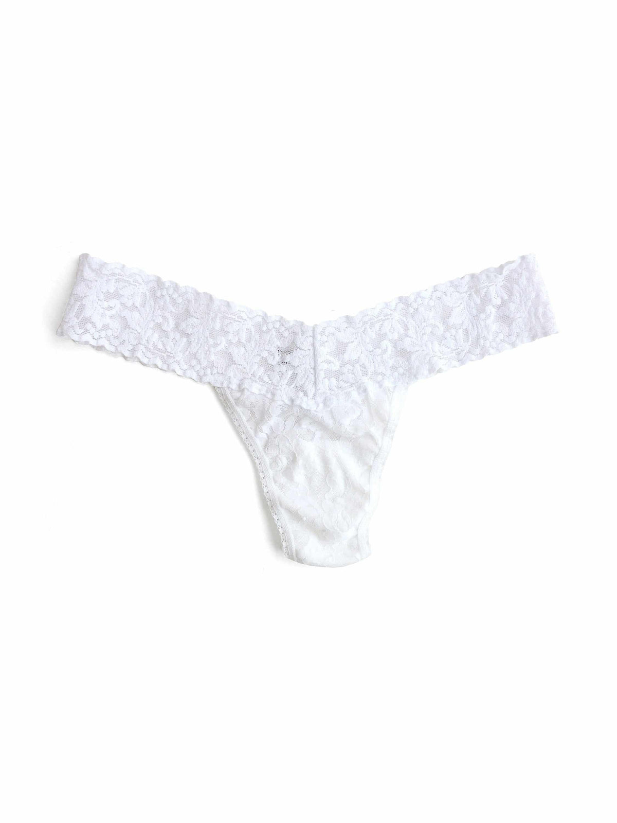 Hanky Panky Signature Lace® Low Rise Thong White