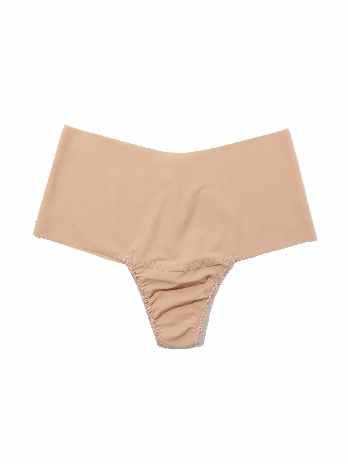 Hanky Panky BreatheSoft™ High Rise Thong Taupe