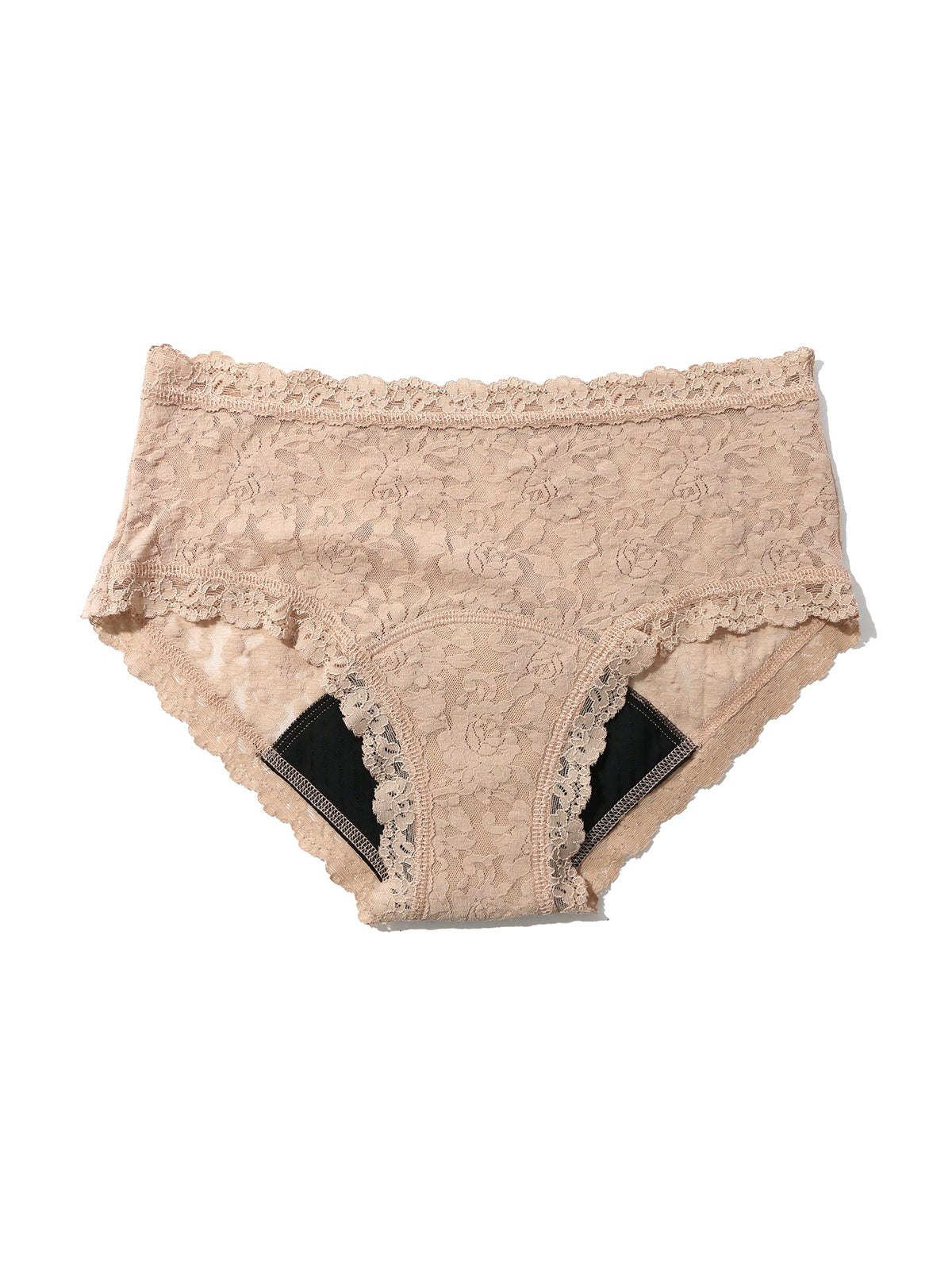 Hanky Panky Signature Lace® Leakproof Boyshort Chai
