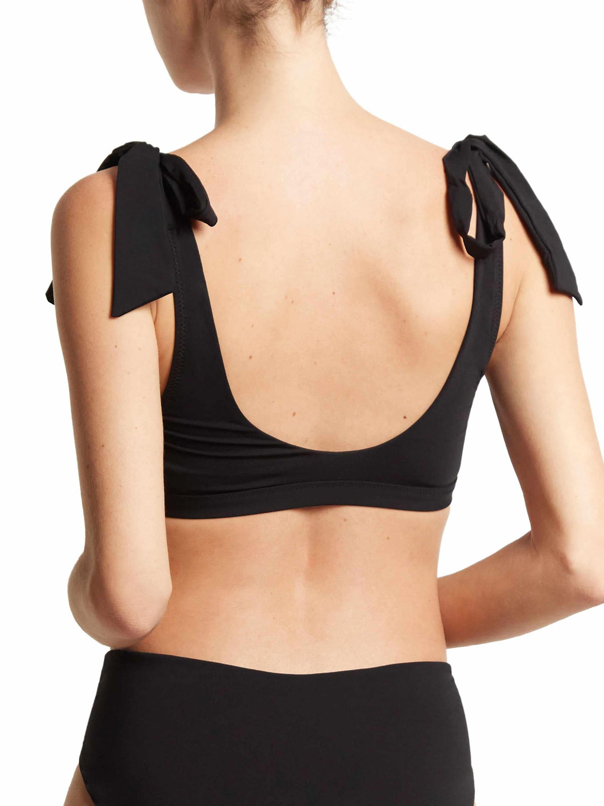 Hanky Panky Scoop Neck Swim Top Black