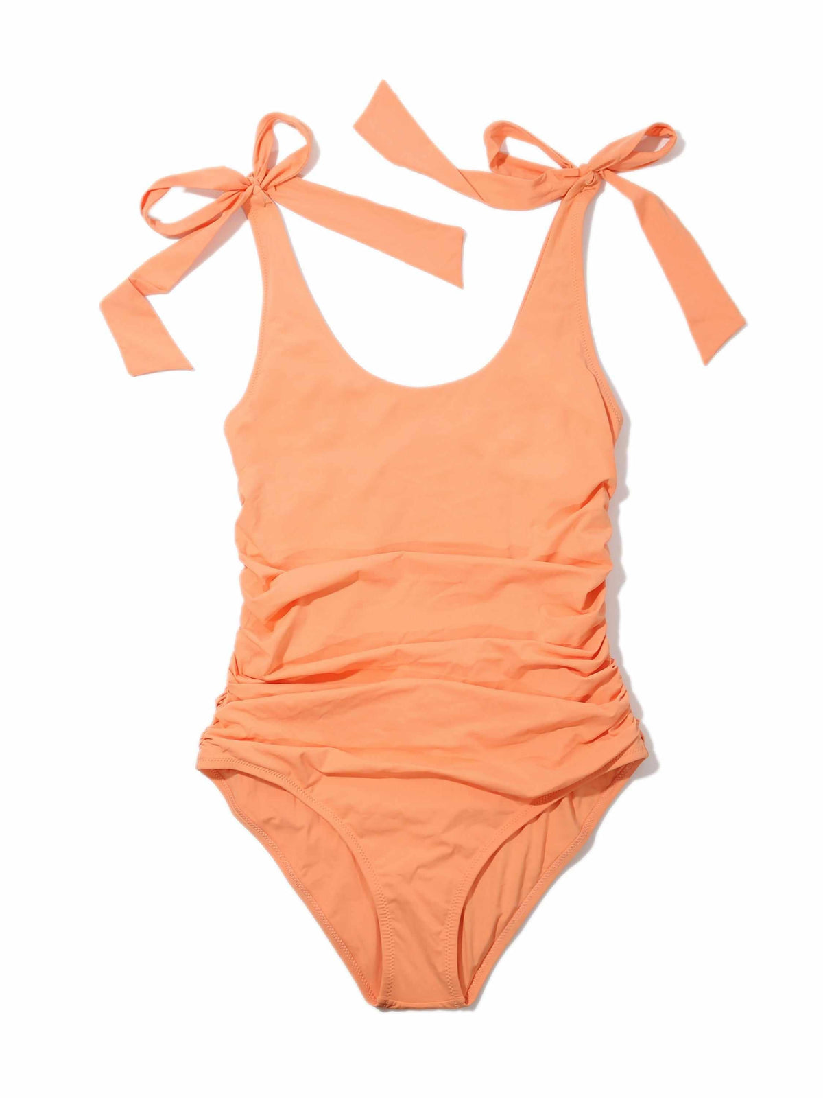 Hanky Panky Ruched Bow One Piece Swimsuit Florence Orange Sale
