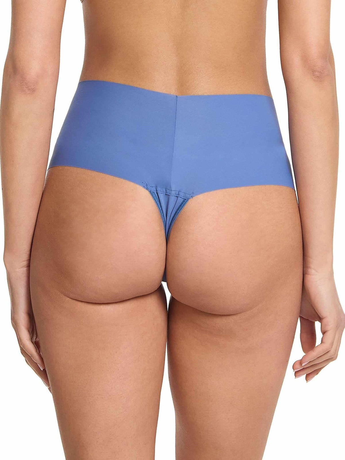 Hanky Panky BreatheSoft™ High Rise Thong Rainy Day Blue