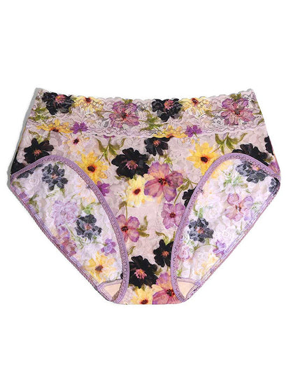 Hanky Panky Printed Signature Lace® French Brief Pressed Pink