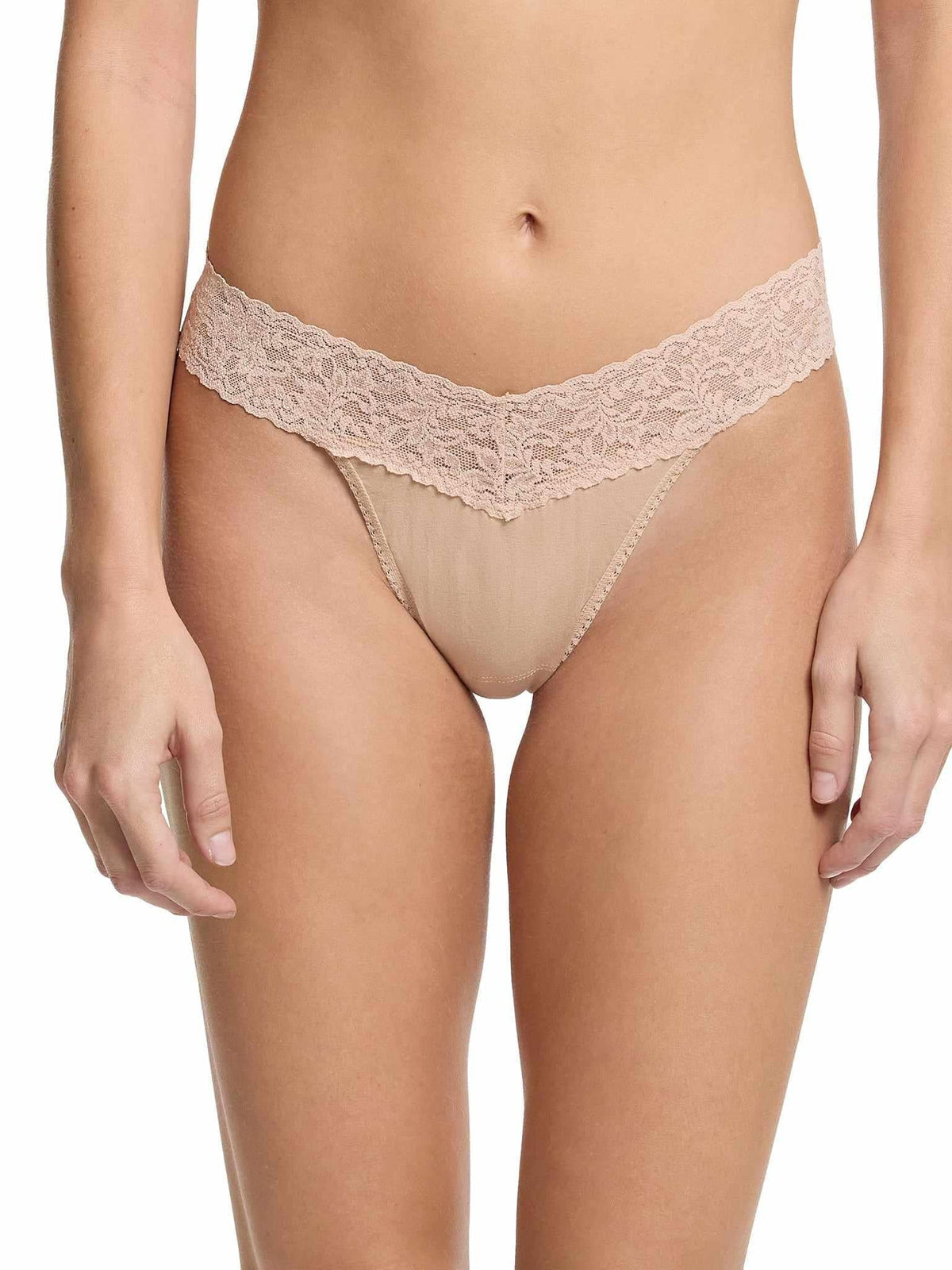 Hanky Panky Supima® Cotton Original Rise Thong Chai
