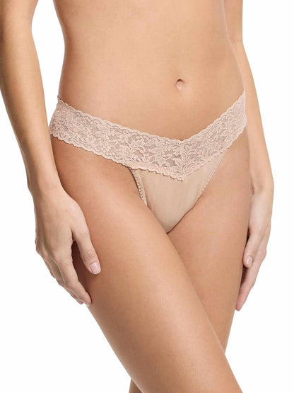 Hanky Panky Supima® Cotton Original Rise Thong Chai