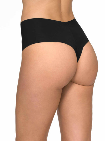 Hanky Panky BreatheSoft™ High Rise Thong Black
