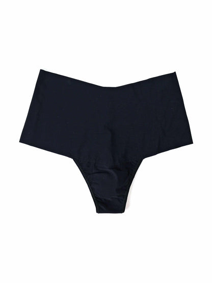 Hanky Panky BreatheSoft™ High Rise Thong Black