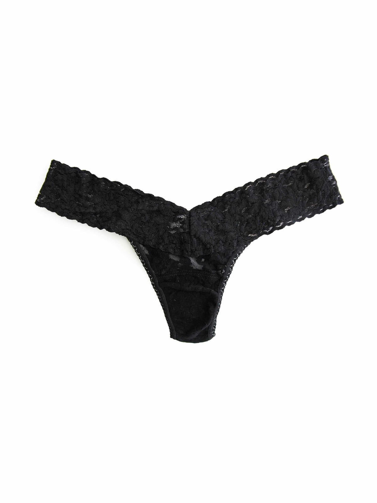 Hanky Panky Signature Lace® Low Rise Thong Black