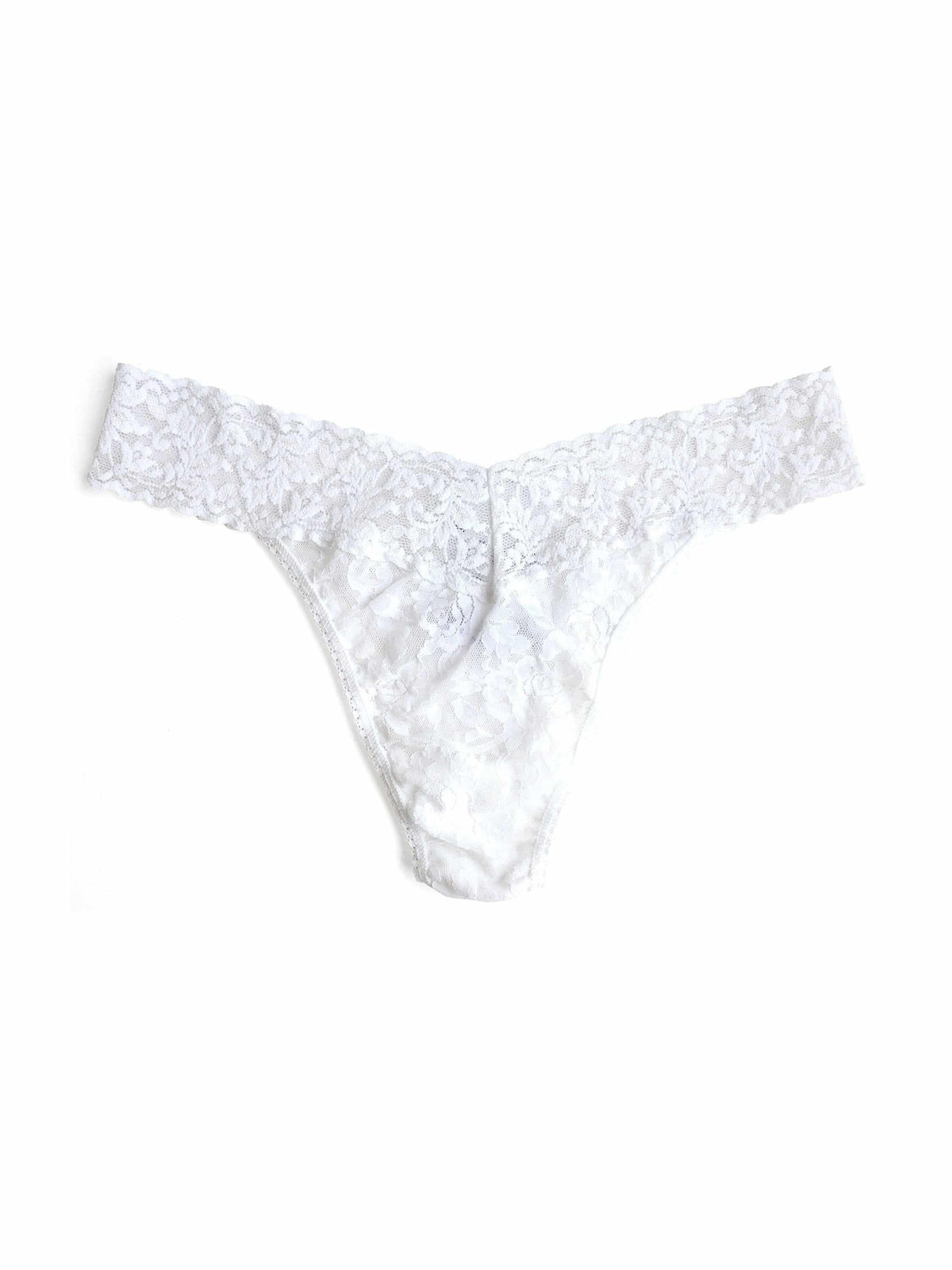 Hanky Panky Signature Lace® Original Rise Thong White