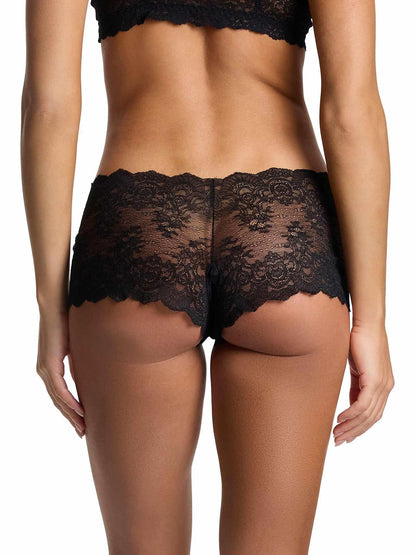 Hanky Panky &oh™ Luxe Lace Crotchless Brief