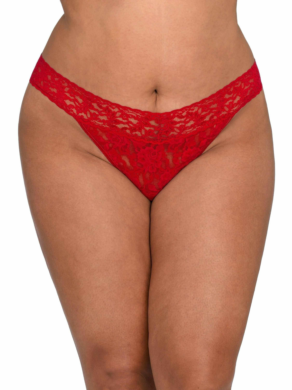 Hanky Panky Signature Lace® Original Rise Thong Red