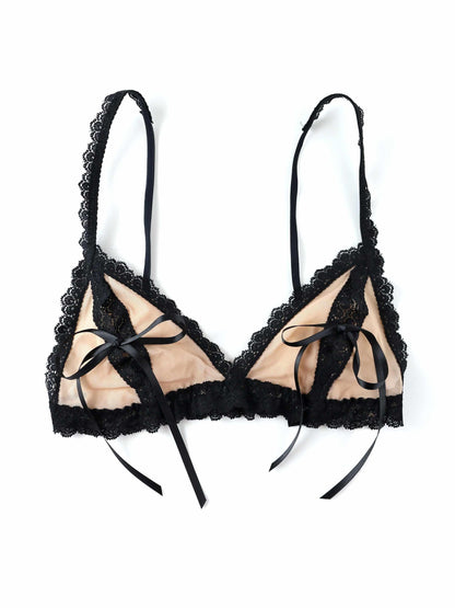 Hanky Panky &oh™ Nude Illusion Tie Bralette