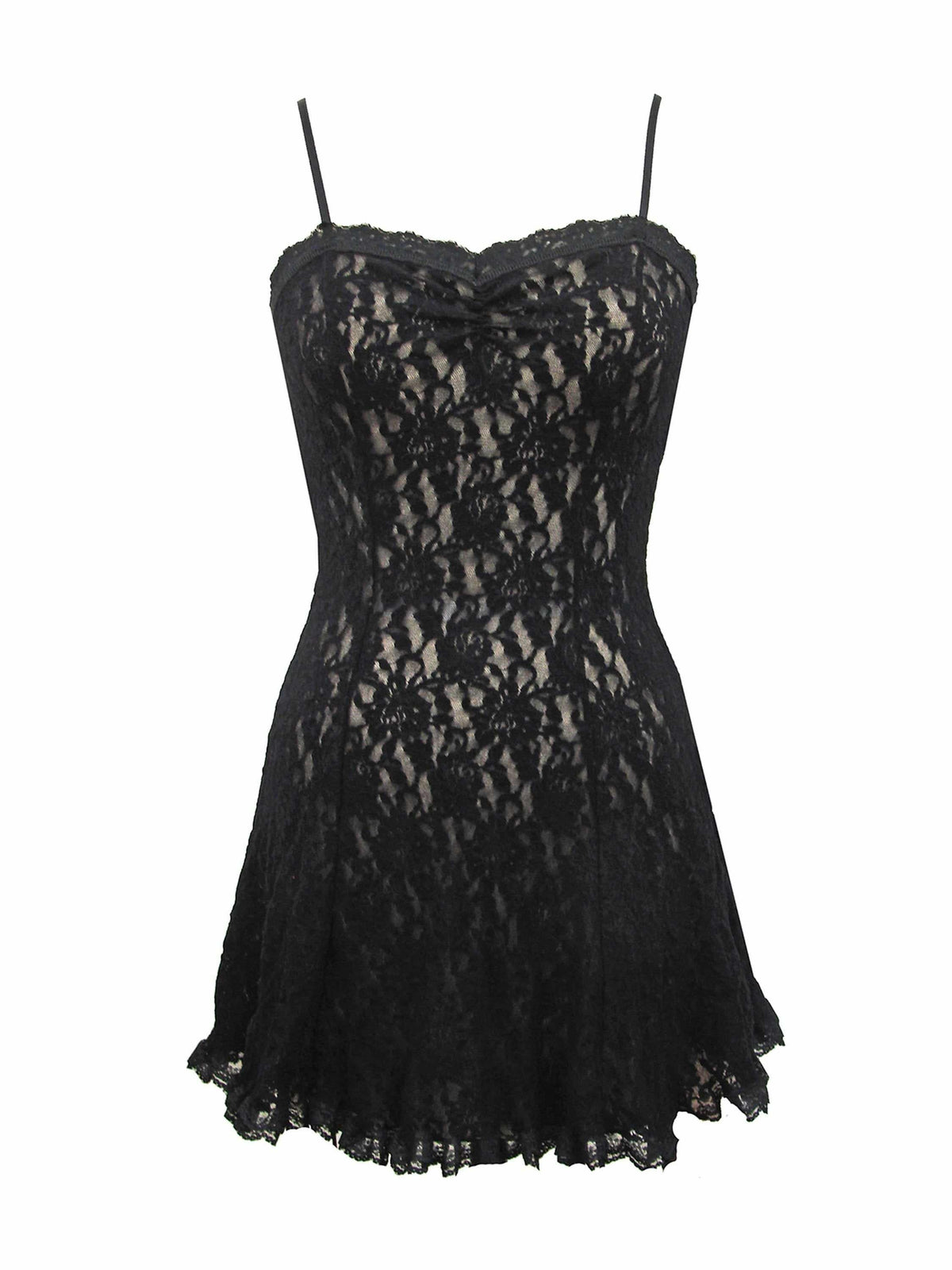 Hanky Panky Signature Lace® Cigarette Girl Chemise Black