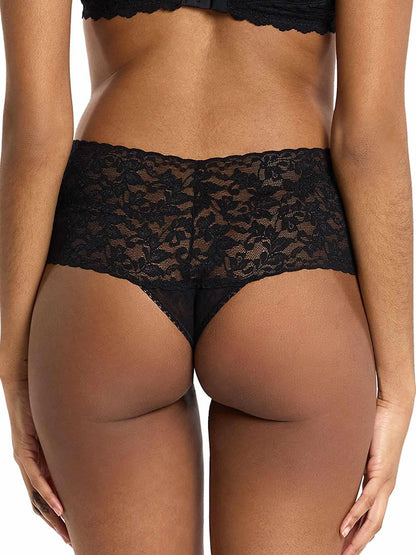Hanky Panky Retro Lace Thong Black