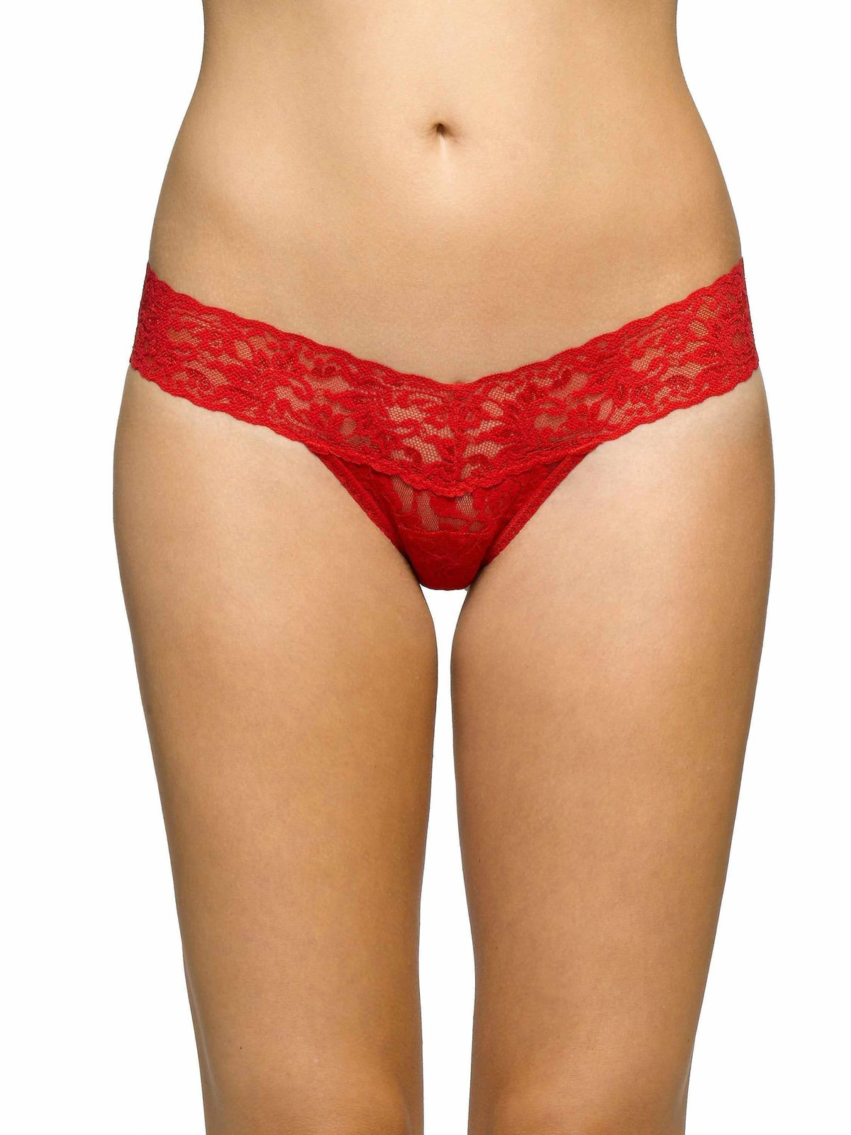 Hanky Panky Signature Lace® Low Rise Thong Red