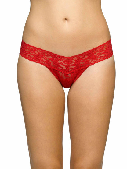 Hanky Panky Signature Lace® Low Rise Thong Red