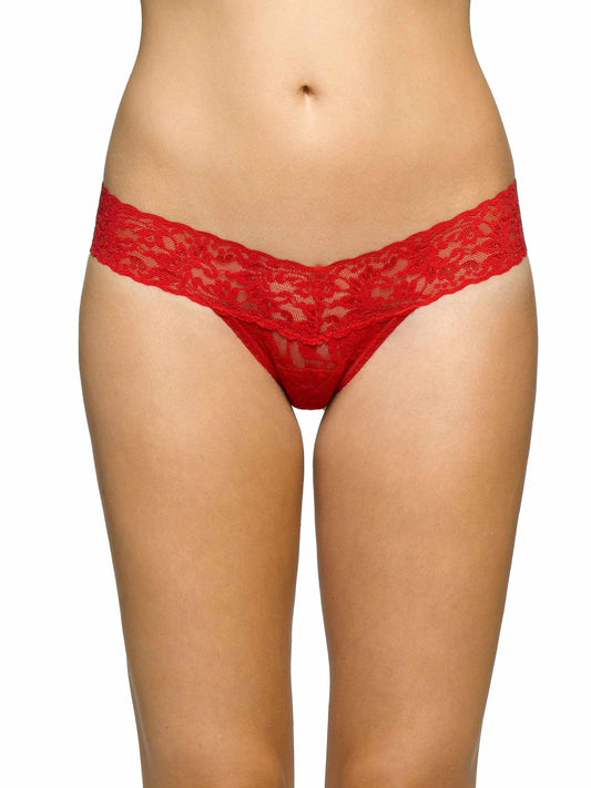 Hanky Panky Signature Lace® Low Rise Thong Red