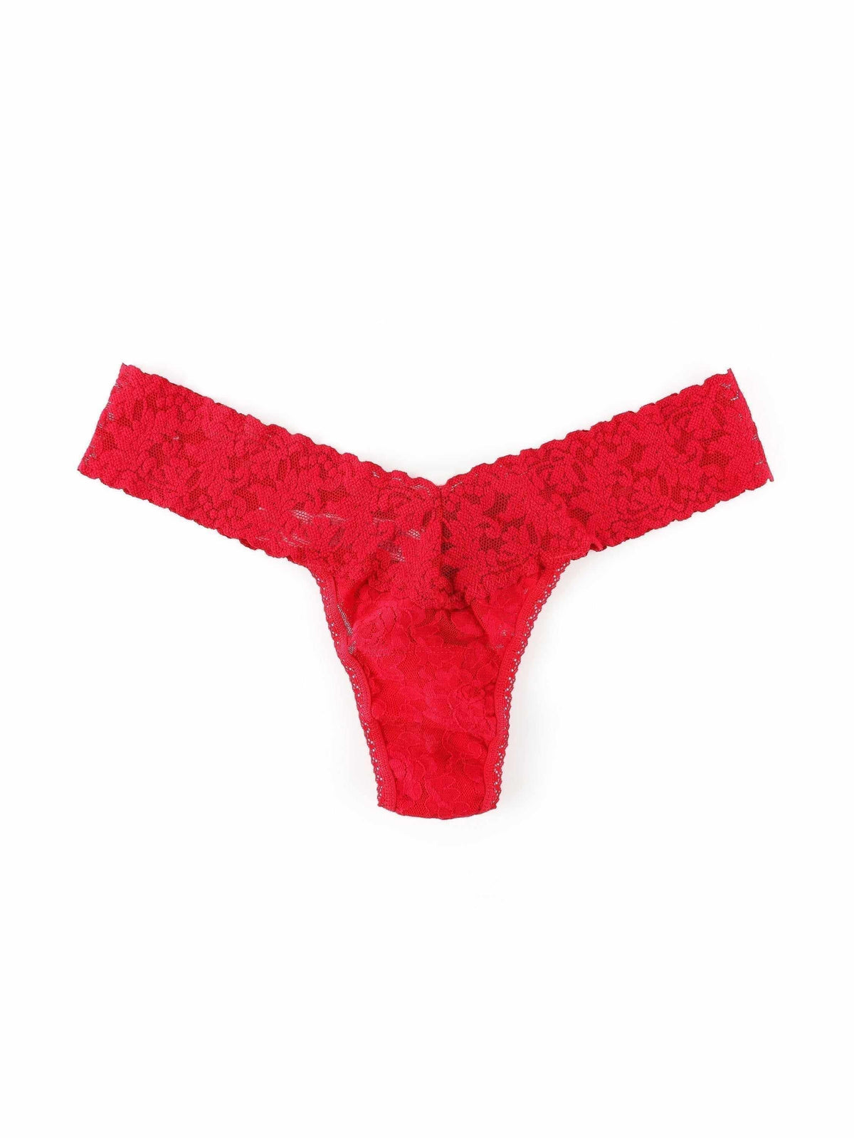 Hanky Panky Signature Lace® Low Rise Thong Red
