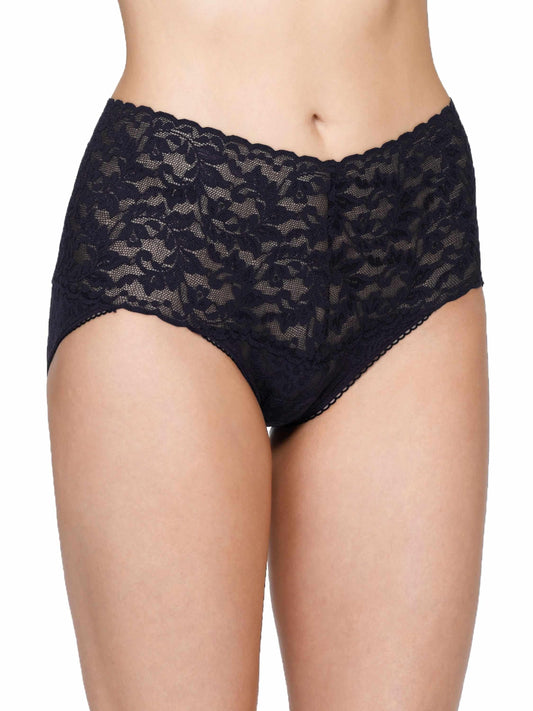 Hanky Panky Retro Lace V-Kini Black