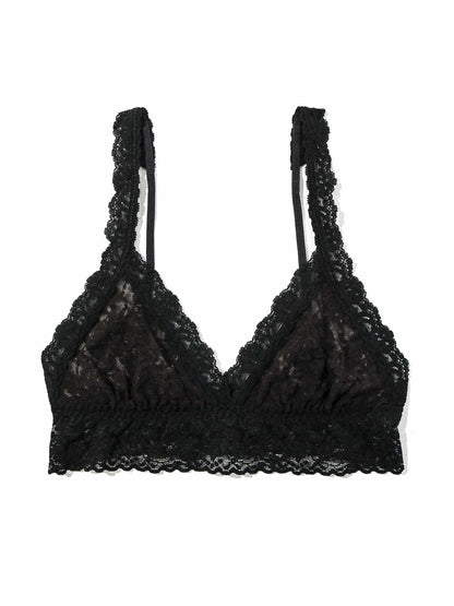 Hanky Panky Black Lace Crossover Bralette