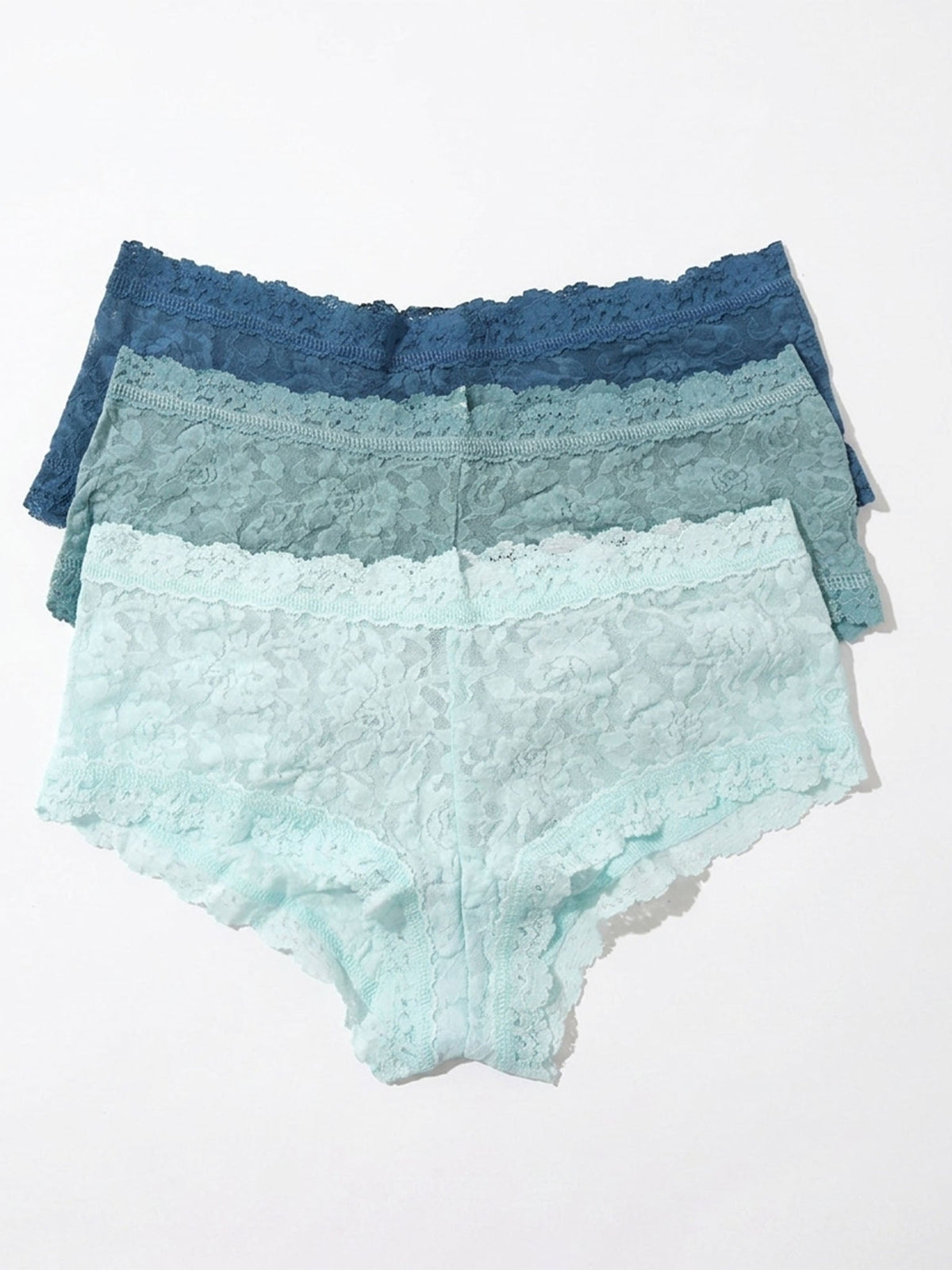 Hanky Panky 3 Pack Signature Lace® Boyshorts