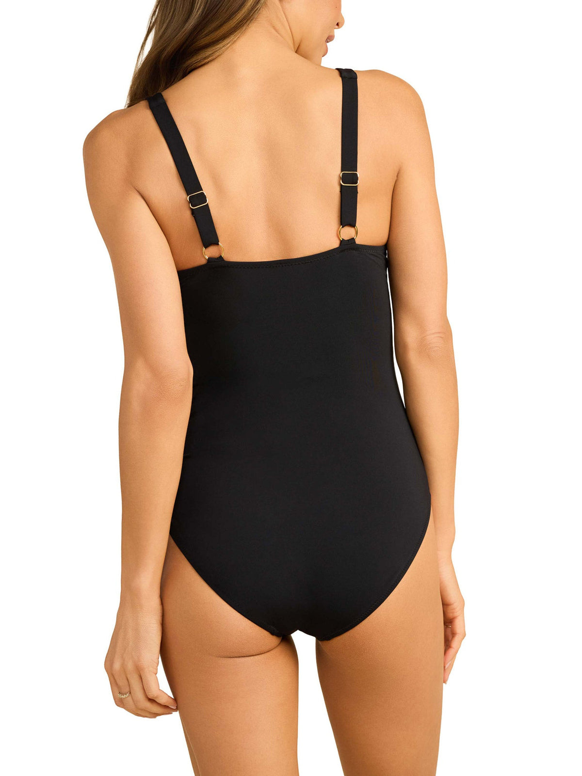 Hanky Panky Underwire One Piece Swimsuit Black