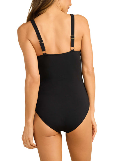 Hanky Panky Underwire One Piece Swimsuit Black