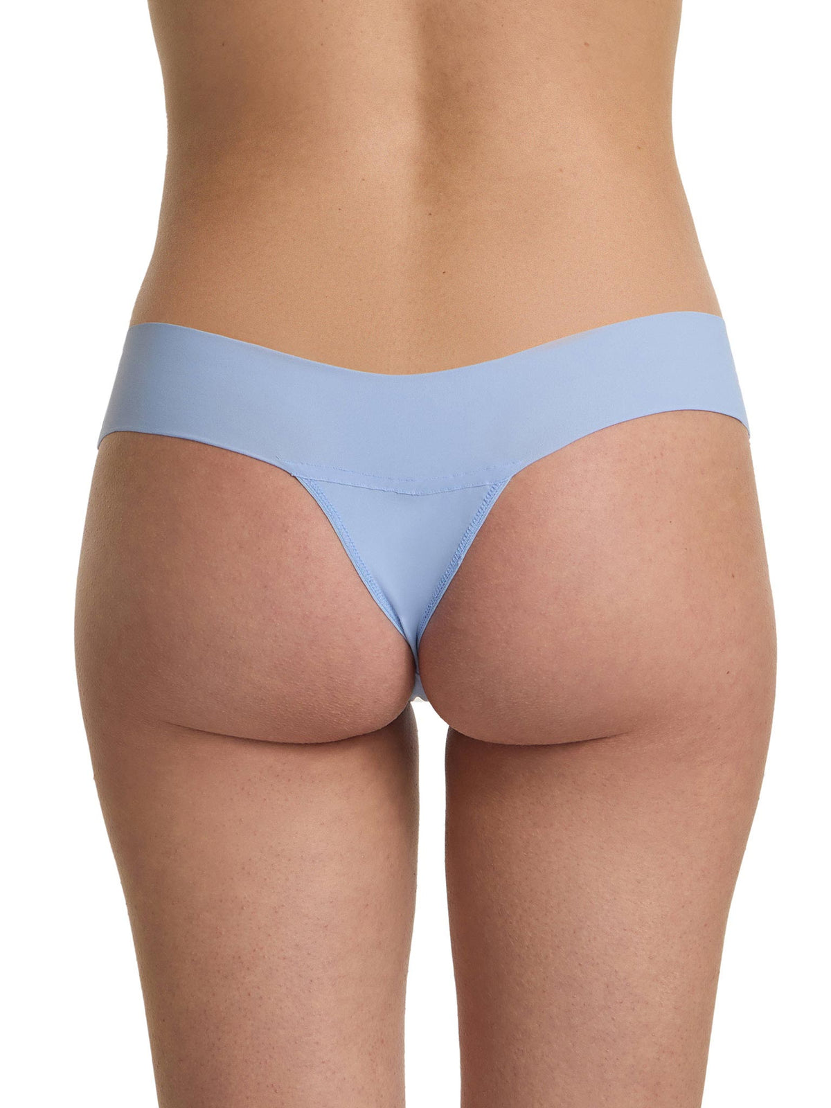 Hanky Panky BreatheSoft™ Natural Rise Thong Fresh Air Blue