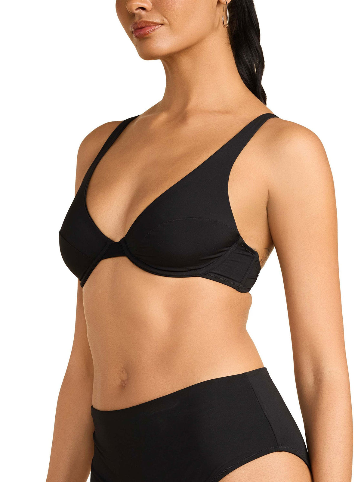 Hanky Panky Underwire Swim Top Black