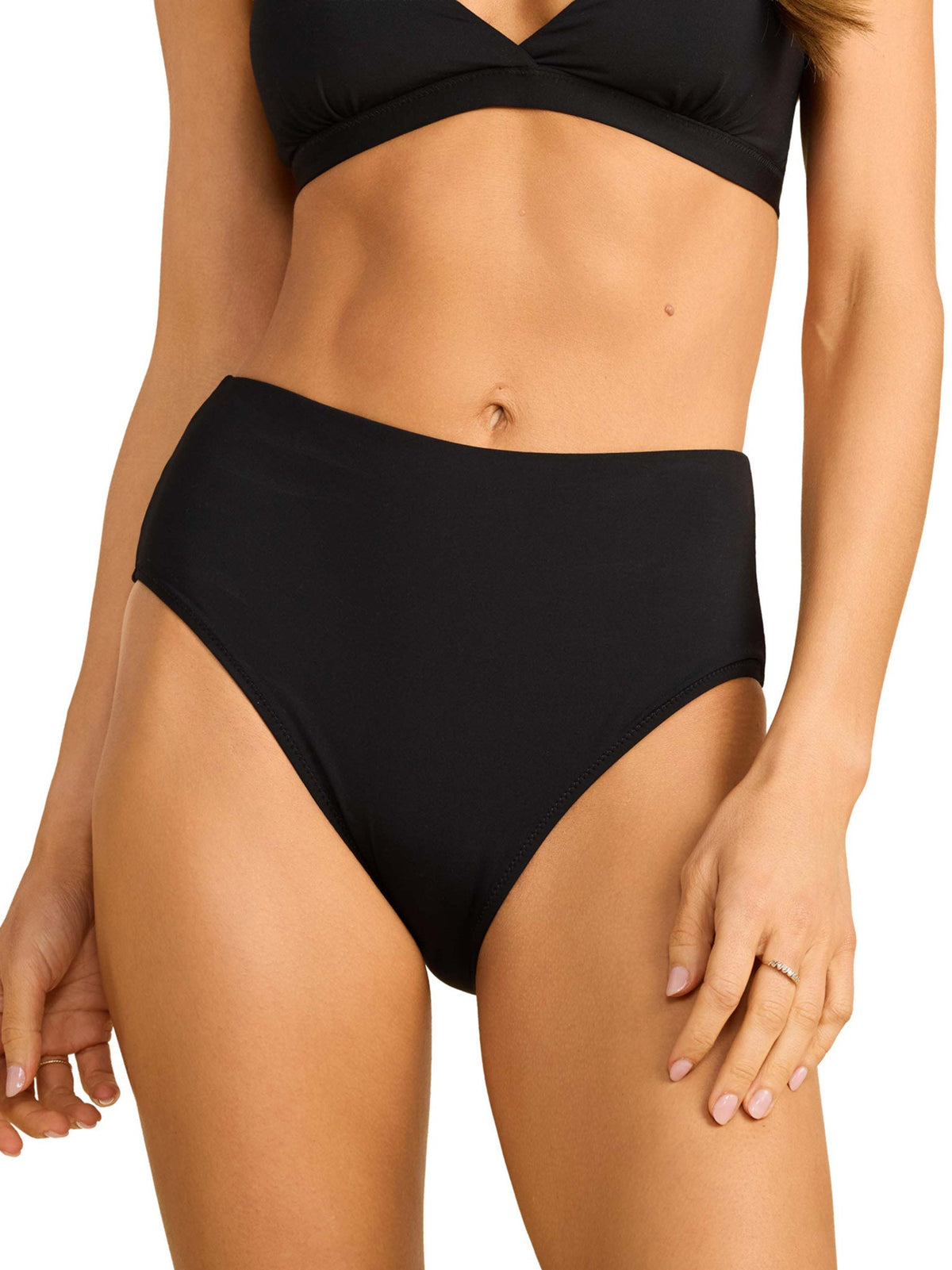 Hanky Panky Swim High Rise Bottom Black