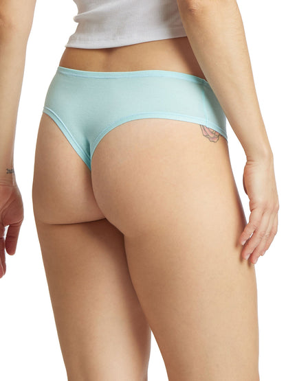 Hanky Panky PlayStretch™ Natural Rise Thong Sky Dive Blue