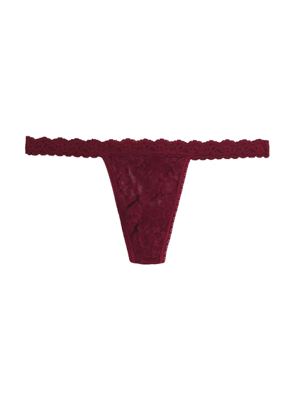 Hanky Panky Signature Lace® G-String Dark Pomegranate Red