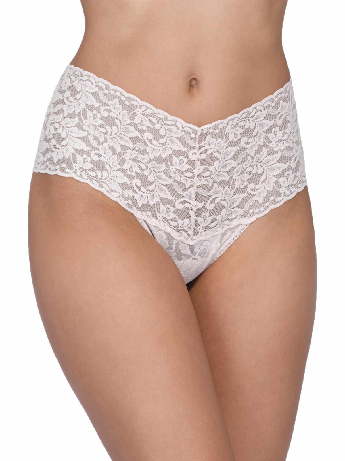 Hanky Panky Retro Lace Thong White