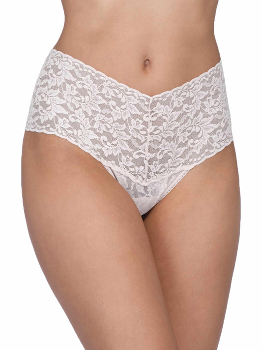 Hanky Panky Retro Lace Thong White