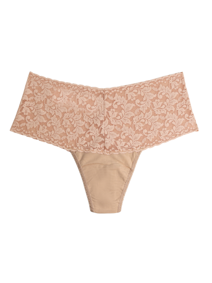 Hanky Panky Supima® Cotton Retro Thong Chai