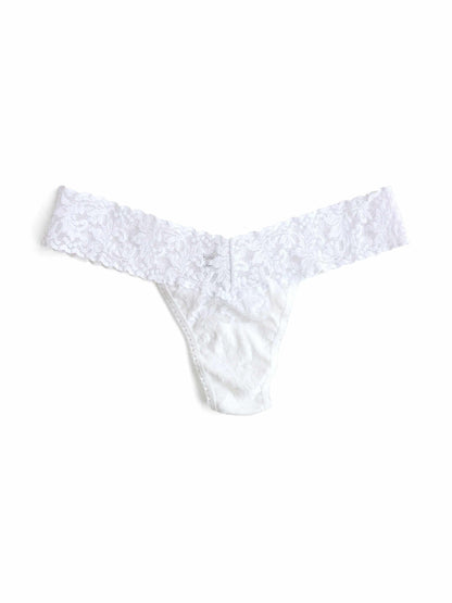Hanky Panky Signature Lace® Low Rise Thong White