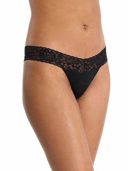 Hanky Panky DreamEase™ Low Rise Thong Black