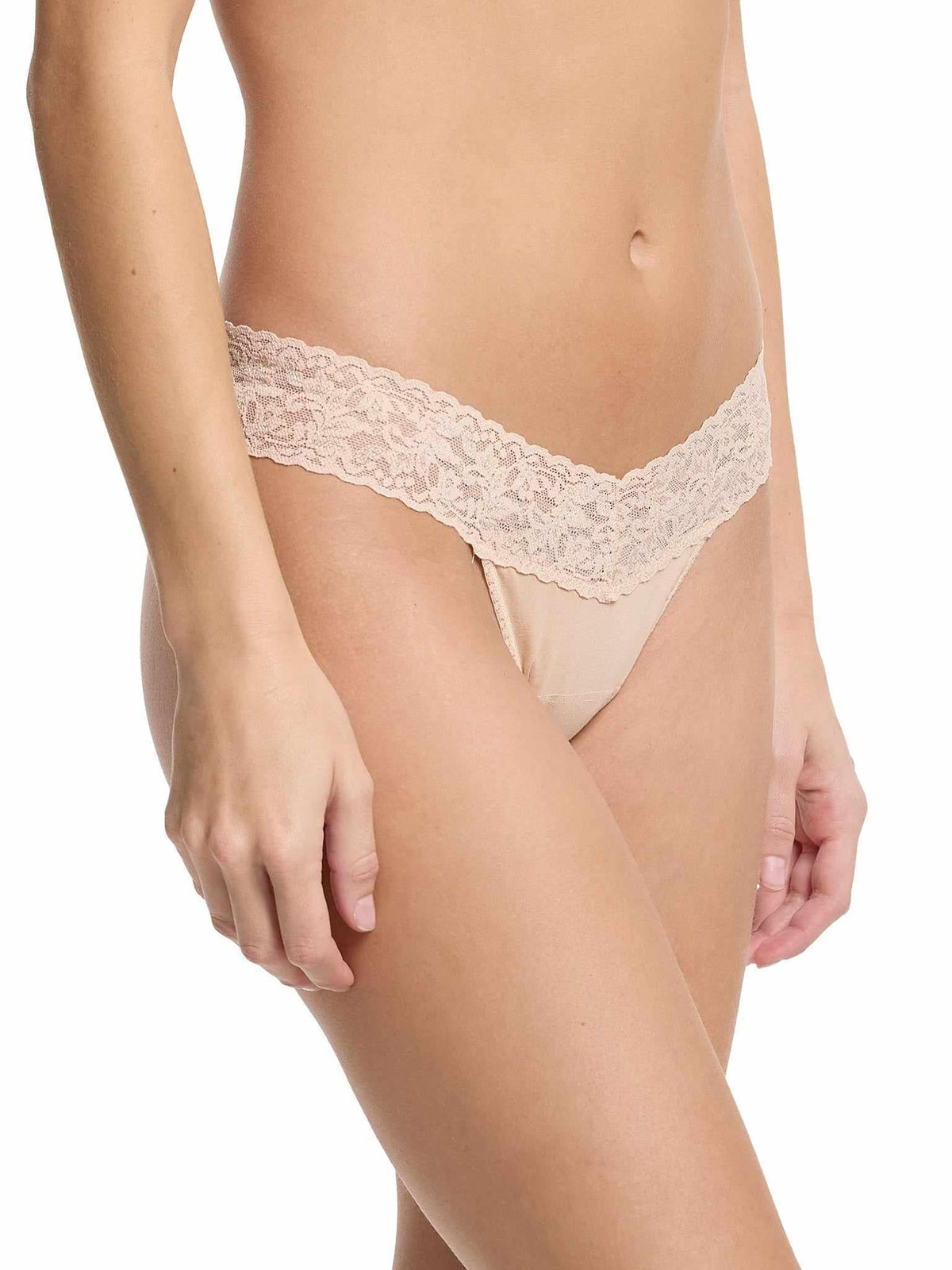 Hanky Panky Supima® Cotton Low Rise Thong Chai