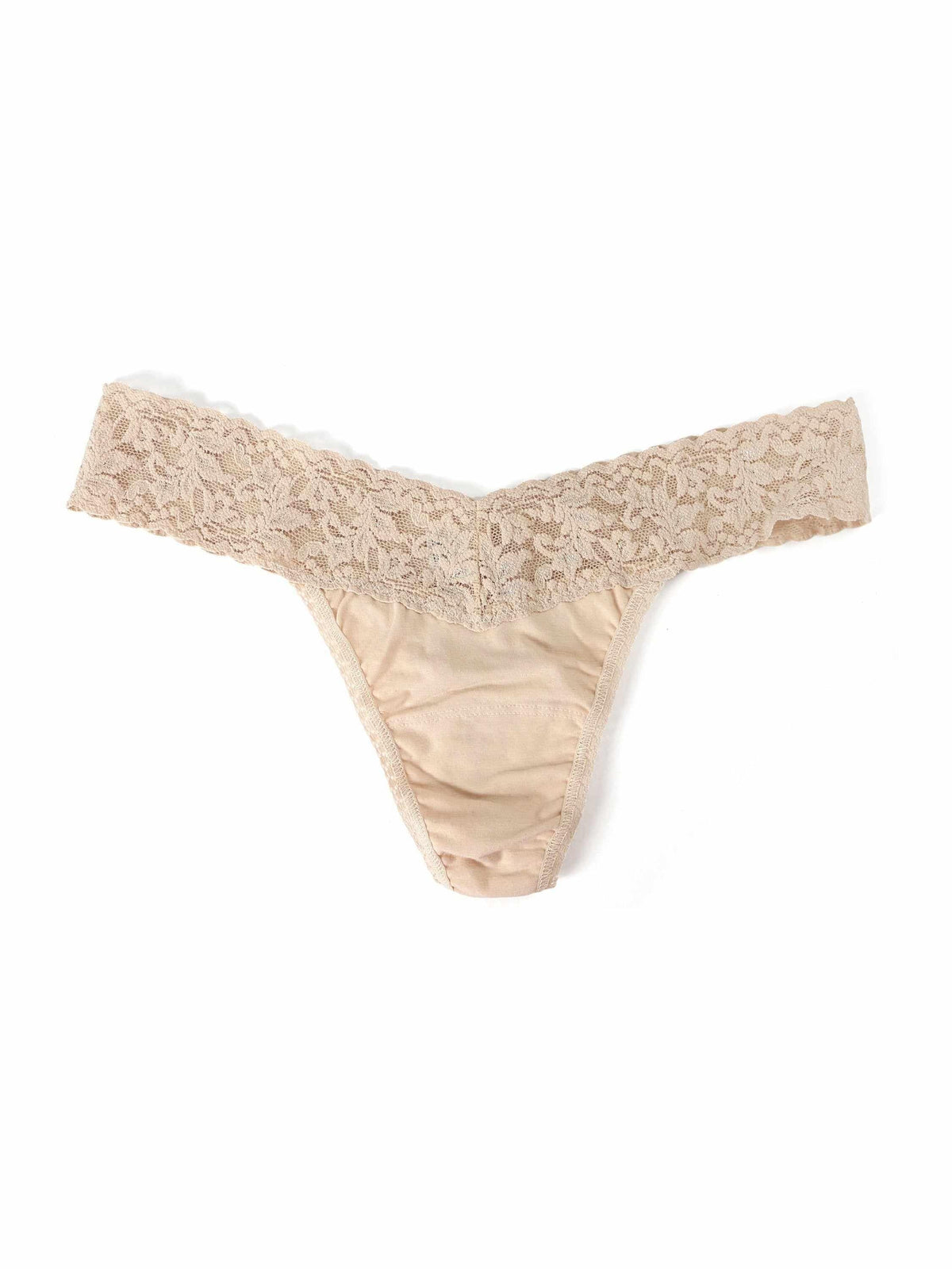 Hanky Panky Supima® Cotton Low Rise Thong Chai