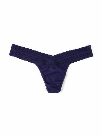 Hanky Panky DreamEase™ Low Rise Thong Indigo Blue