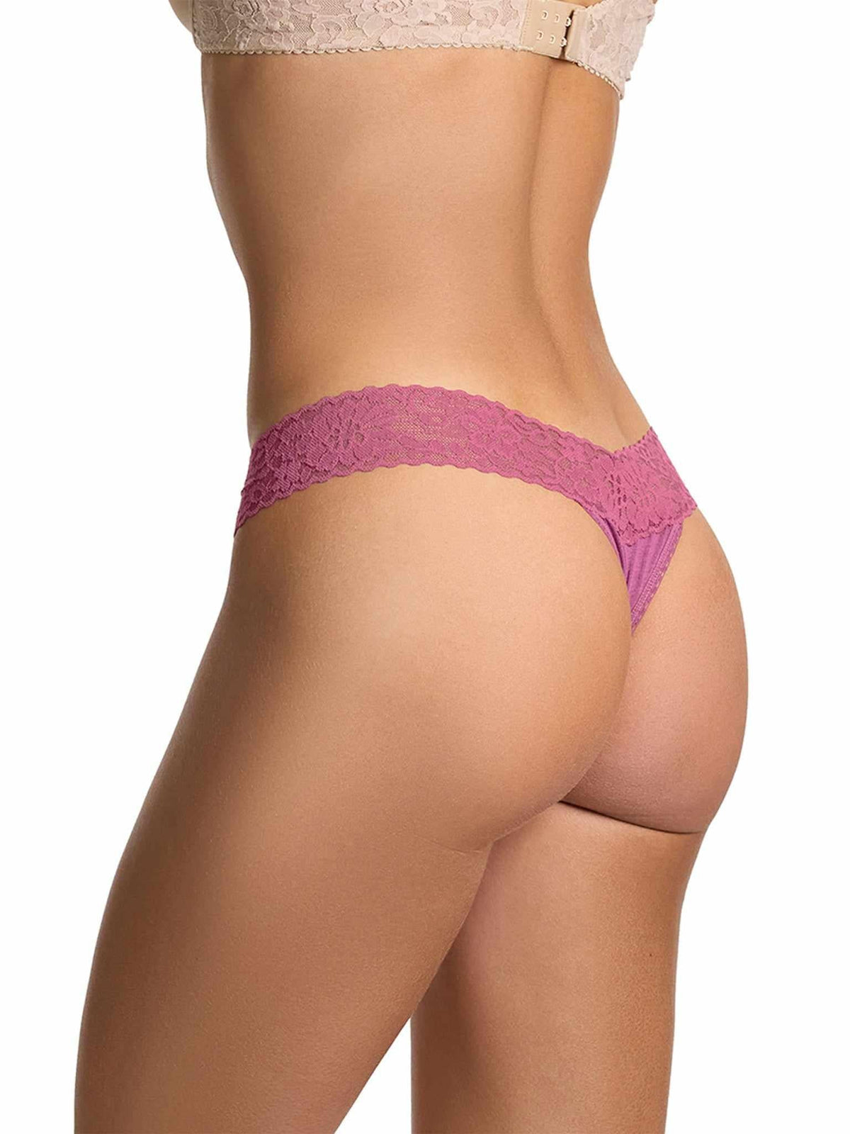 Hanky Panky DreamEase™ Low Rise Thong California Raisin Purple