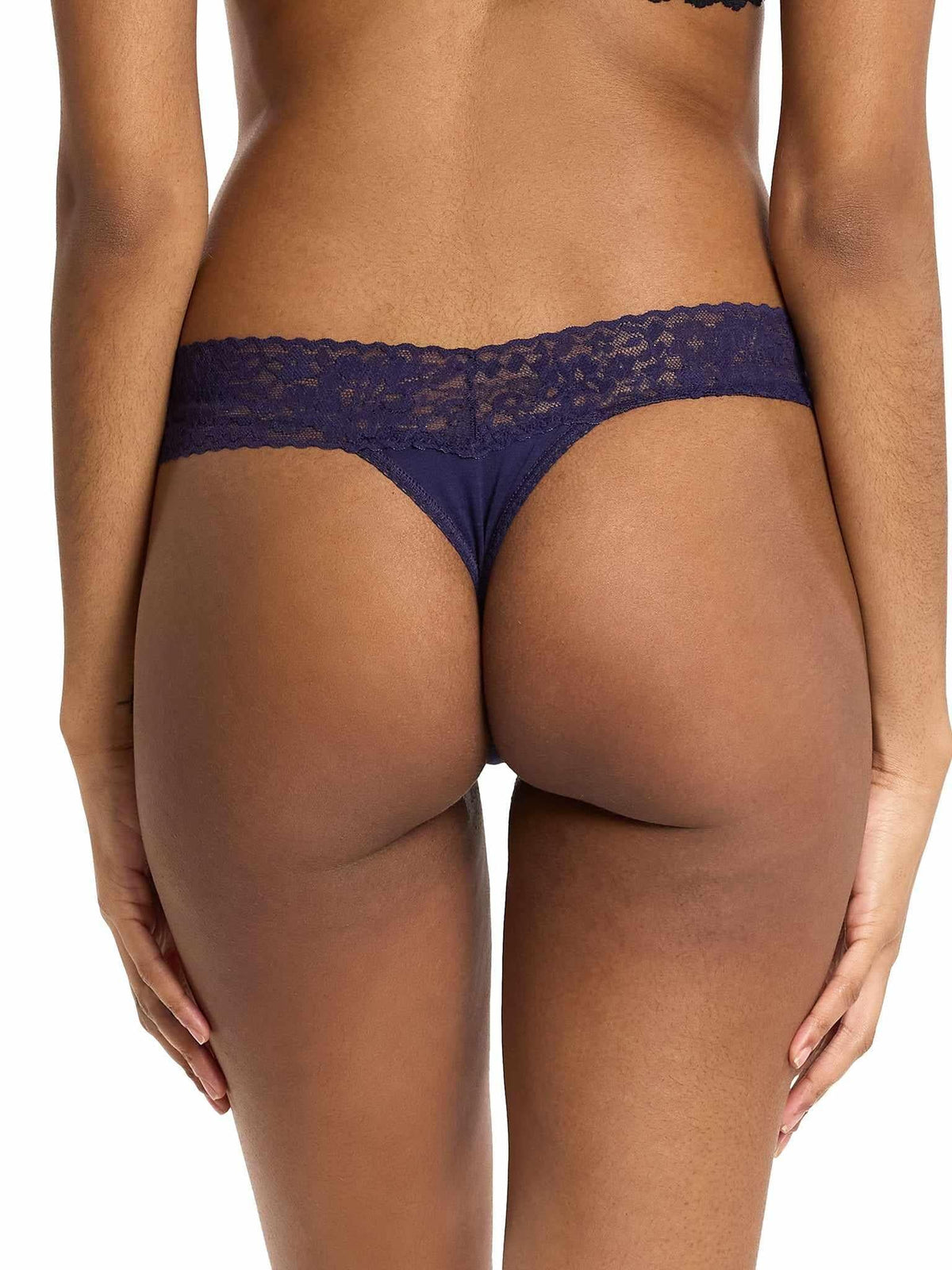 Hanky Panky DreamEase™ Original Rise Thong Indigo Blue