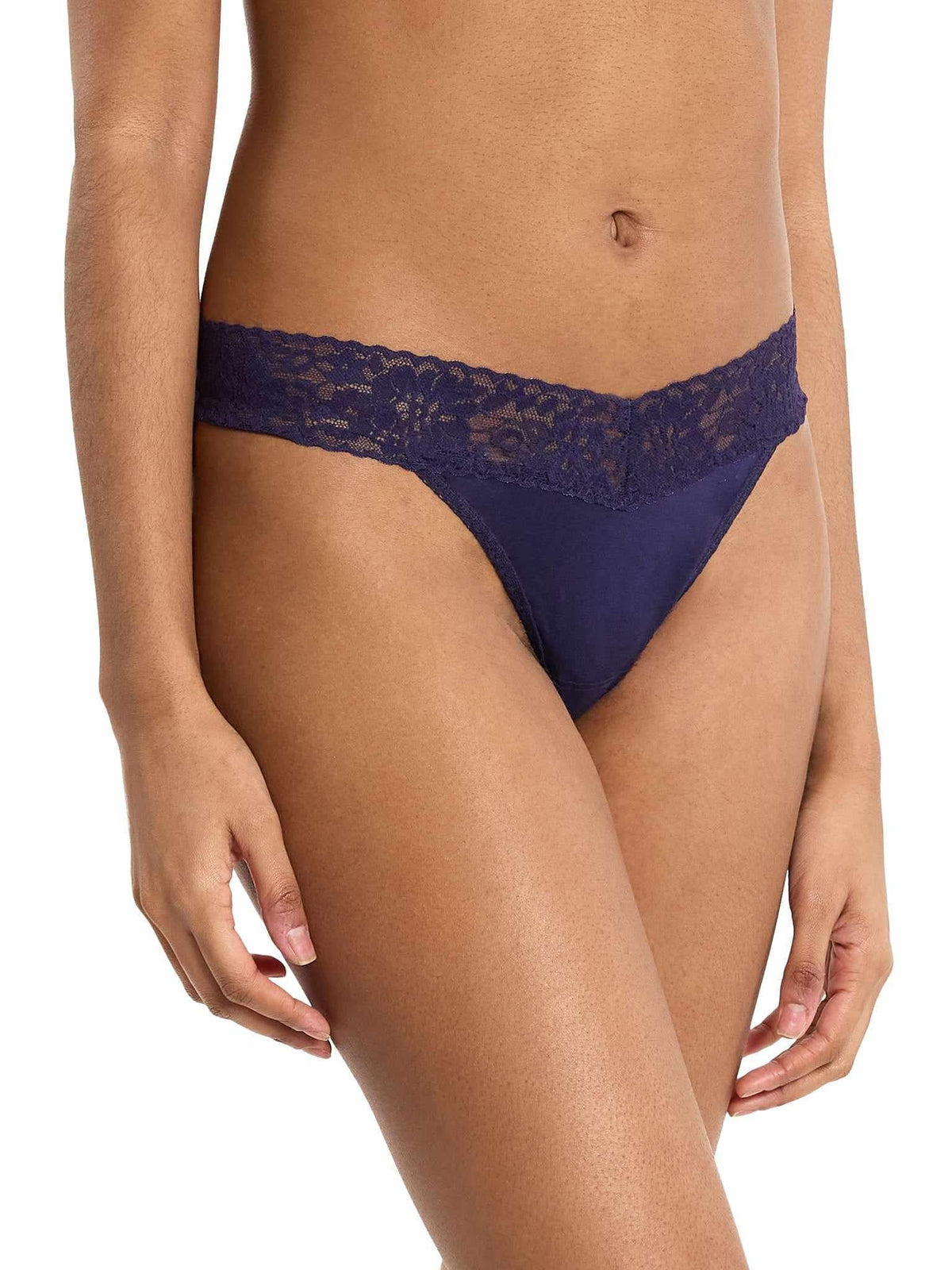 Hanky Panky DreamEase™ Original Rise Thong Indigo Blue