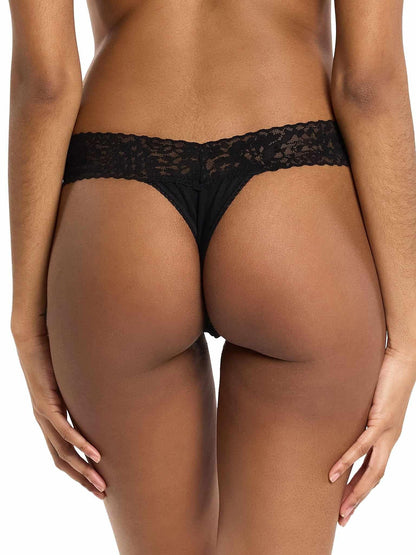 Hanky Panky DreamEase™ Original Rise Thong Black