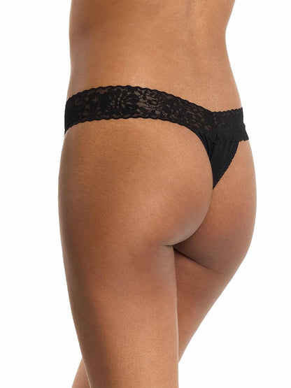 Hanky Panky DreamEase™ Original Rise Thong Black