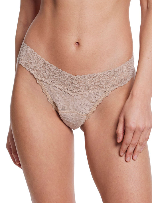 Hanky Panky Signature Lace® Leakproof Original Rise Thong Chai