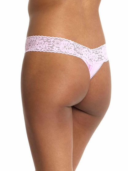 Hanky Panky DreamEase™ Original Rise Thong Cotton Candy Pink