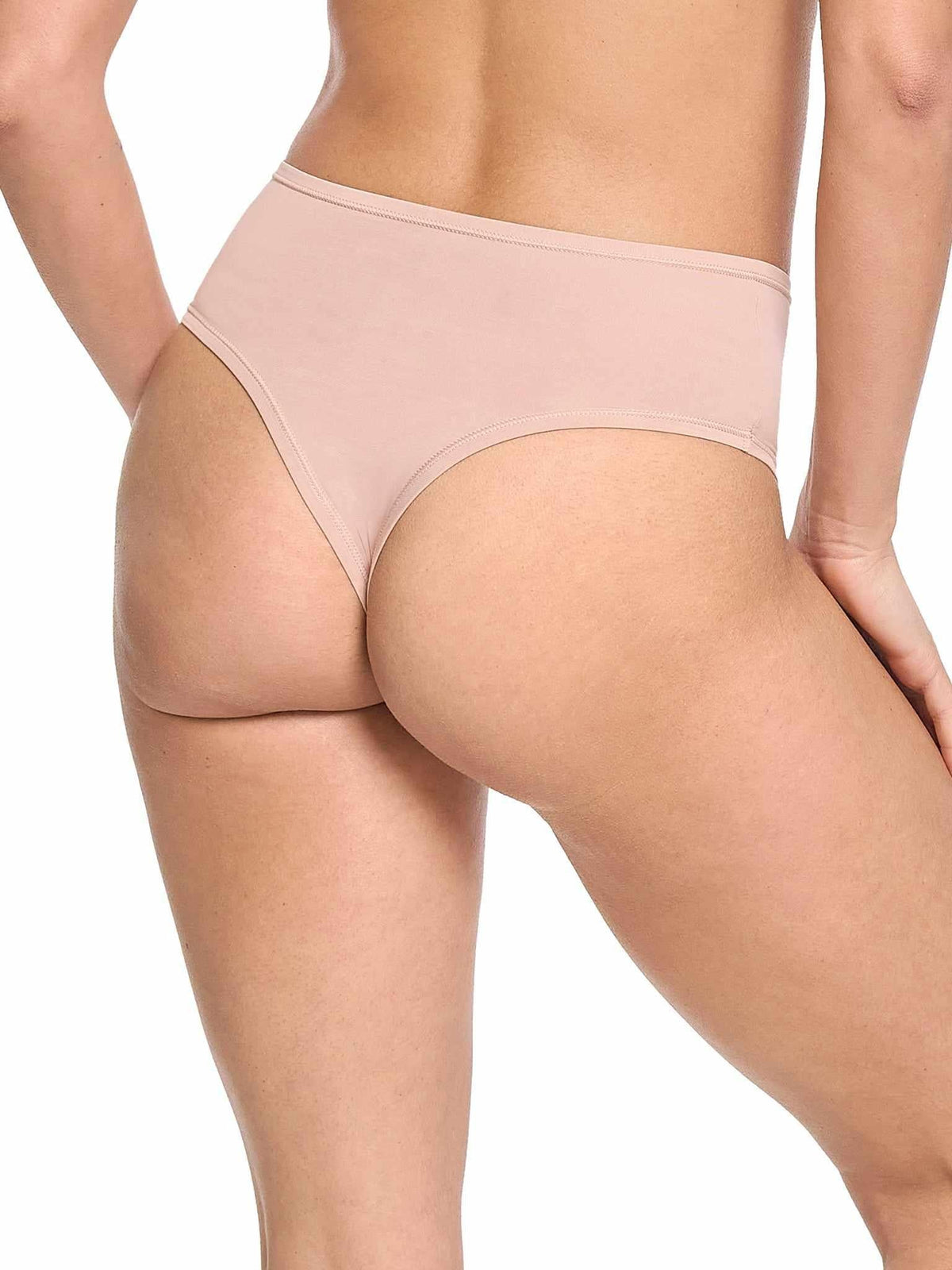 Hanky Panky YourFit™ High Rise Thong Almond Milk Neutral Sale